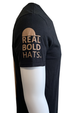 Load image into Gallery viewer, American Flag - Adult Short Sleeve T - Desert Tan on Black