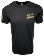 Load image into Gallery viewer, American Flag - Adult Short Sleeve T - Olive Drab on Black