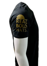 Load image into Gallery viewer, American Flag - Adult Short Sleeve T - Olive Drab on Black