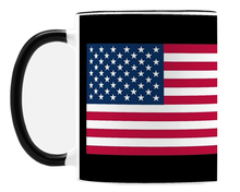 Load image into Gallery viewer, American Flag Mug - 11oz

