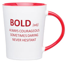 Load image into Gallery viewer, Definition of Bold Mug